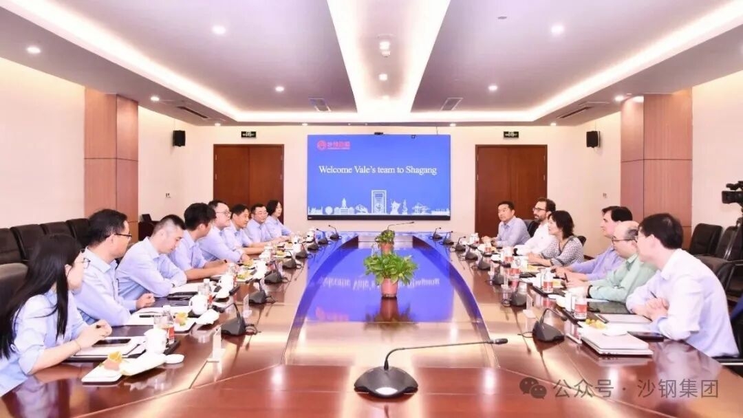  沈彬会见VALE中国区总裁谢 