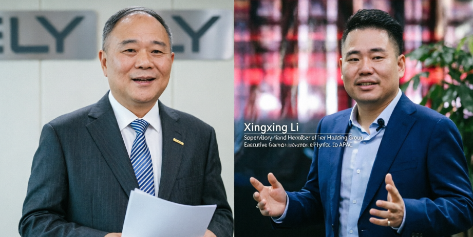  李书福交棒，太子“出局 